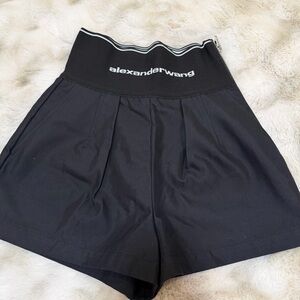 Alexander Wang High Waist Black Shorts